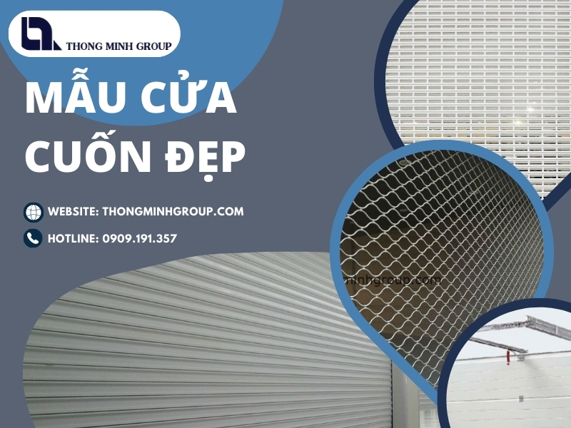 Mẫu cửa cuốn đẹp